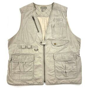 Vtg Royal Robbins Vest Mens Sz Large Outdoor Fishing Safari Utility Photography
